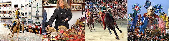 Festivals, fairs, sagre, jousts and other annual events in Tuscany